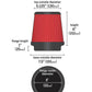 AEM Induction AEM Dryflow 6in. X 6in. Round Tapered Air Filter 21-210EDK