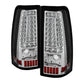 SPYDER Xtune Chevy Silverado 1500-2500-3500 03-06 C-Shape LED Tail Lights Chrome ALT-ON-CS03-G2-LED-C 5081278