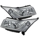 Spyder Chevy Cruze 11-14 Projector Headlights Light Tube DRL Chrm PRO-YD-CCRZ11-LTDRL-C 5074171