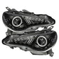 Spyder Scion FRS 12-14 Projector Headlights DRL LED Black PRO-YD-SFRS12-BK 5075413