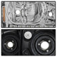 SPYDER Xtune Dodge Charger 06-10 1Pc LED Crystal Headlights Chrome HD-ON-DCH05-1PC-LED-C 5017628