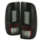 Spyder Ford F150 side 97-03/F250 Super Duty 99-07 LED Tail Lights Blk Smke ALT-YD-FF15097-LED-BSM 5078179
