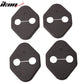 Honda Toyota Black Door Latch Striker Catch Bracket Cover Cap 4 PC PP