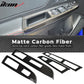 2015-2021 Subaru WRX STI Window Switch Panel Cover Trim Carbon Fiber