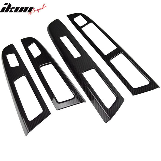 2015-2021 Subaru WRX STI Window Switch Panel Cover Trim Carbon Fiber