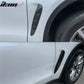 2016-2019 BMW X6 F16 Carbon Fiber CF Side Fender Air Vent Cover Trim