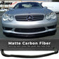2003-2006 Benz SL Class R230 AMG Style Front Bumper Lip Carbon Fiber