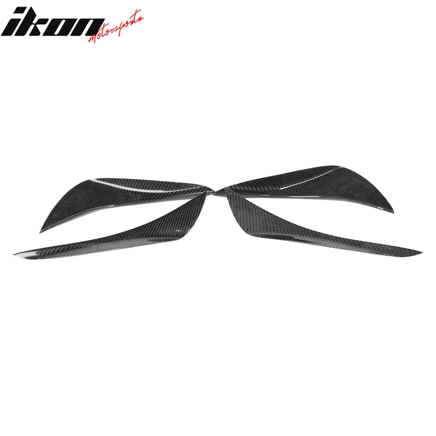 2017-2020 Subaru BRZ Toyota 86 GT86 Front Bumper Canards Carbon Fiber