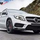 2014-2016 Benz W156 GLA-Class Painted #040 Black Front Vent Flaps ABS