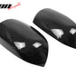 2005-2008 Audi A4 A6 Rear View Mirror Cover Carbon Fiber OEM Style 2PC