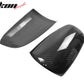 2005-2008 Audi A4 A6 Rear View Mirror Cover Carbon Fiber OEM Style 2PC
