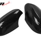 2010-2013 BMW E92 Mirror Covers Carbon Fiber M3 Style Rear View Caps