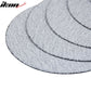 100PC 5in 127mm 80 Grit Auto Sanding Disc Sandpaper Sheets Sand Paper