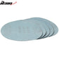 100PC 5in 127mm 240 Grit Auto Sanding Disc Sandpaper Sheets Sand Paper
