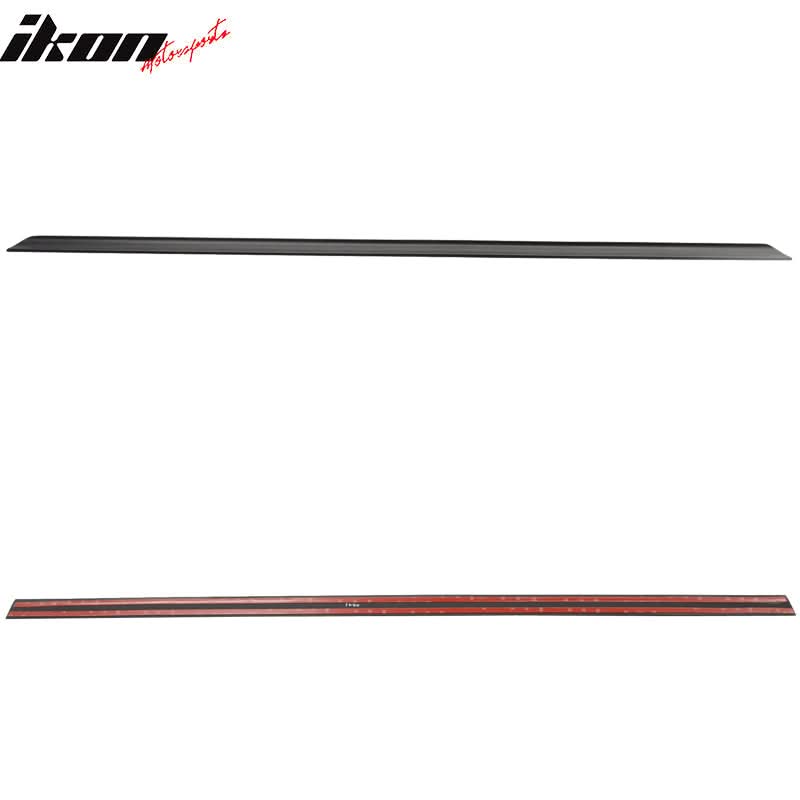 1995-2001 Mercedes-Benz W210 PV Style Black Trunk Spoiler PUF