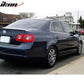 Fits 05-10 VW Jetta MK5 PV Trunk Spoiler UnBlack PU Flexible