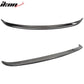 2004-2010 BMW E60 AC Style #668 Black Trunk Wing & Roof Spoiler ABS