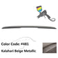 2004-2010 BMW E60 5 Series Sedan AC Style Rear Roof Spoiler ABS