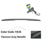 2004-2010 BMW E60 5 Series Sedan AC Style Rear Roof Spoiler ABS