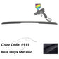 2004-2010 BMW E60 5 Series Sedan AC Style Rear Roof Spoiler ABS
