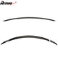 Fits 08-14 Benz W204 Trunk Spoiler & Roof Wing #040 Black