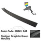 2008-2014 Mercedes Benz C-Class 4Door OE Style Rear Roof Spoiler ABS