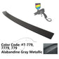 2008-2014 Mercedes Benz C-Class 4Door OE Style Rear Roof Spoiler ABS