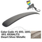 1995-2001 Mercedes Benz W210 4Door ABS RL Type Rear Roof Spoiler ABS