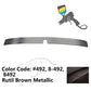 2005-2010 Mercedes Benz CLS RL Style Roof Spoiler ABS