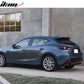 2014-2016 Mazda 3 Hatchback OE Unpainted Roof Spoiler ABS Extension