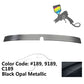 2005-2010 Mercedes Benz CLS RL Style Roof Spoiler ABS
