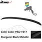 2014-2020 Lexus IS250 IS350 IS300h IS200t XE30 Roof Spoiler Wing ABS