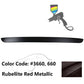 2017-2023 Mercedes-Benz W213 Sedan OE Style Roof Spoiler Wing ABS