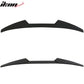 2016-2021 Honda Civic Sedan V Style Unpainted Rear Roof Spoiler ABS