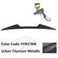 2016-2020 Honda Civic Coupe V Style Roof Spoiler Wing ABS