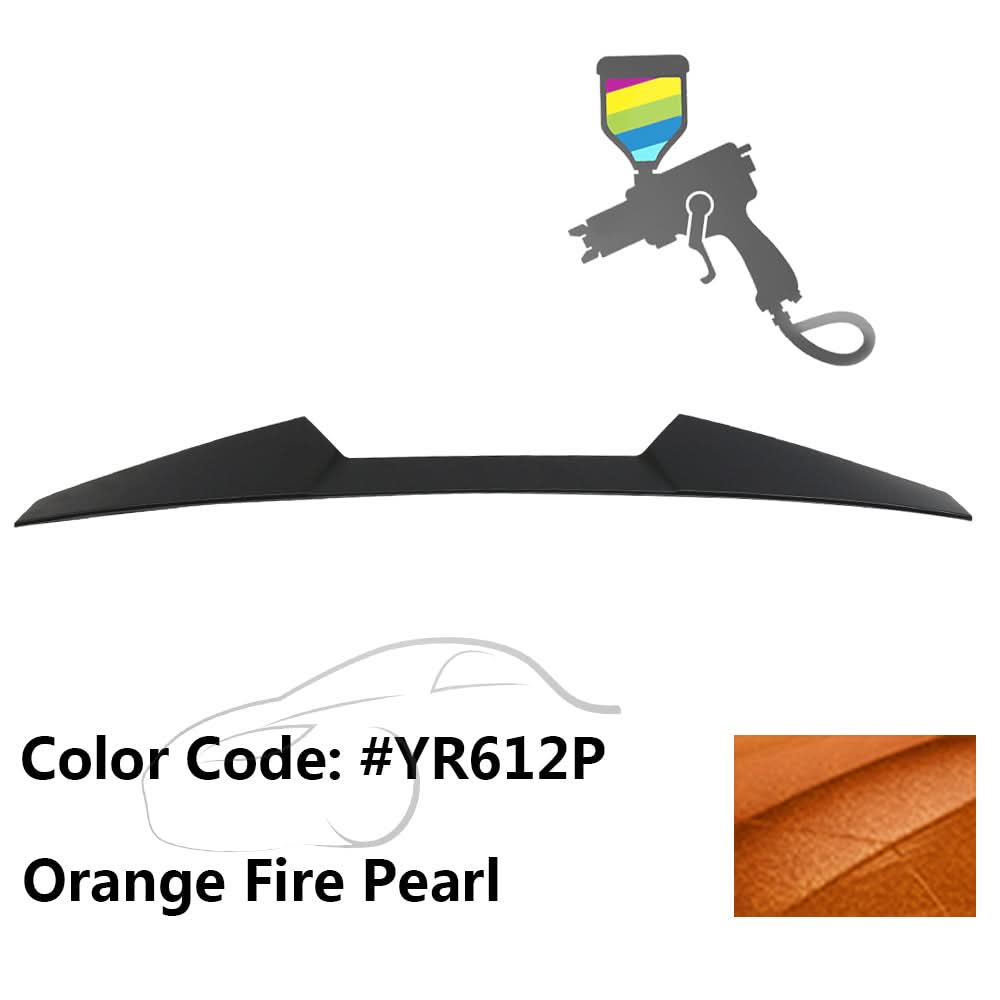 2016-2020 Honda Civic Coupe V Style Roof Spoiler Wing ABS