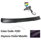 2017-2023 BMW 5 Series G30 Sedan V Style Rear Roof Spoiler Wing ABS