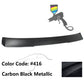 2017-2023 BMW 5 Series G30 Sedan V Style Rear Roof Spoiler Wing ABS