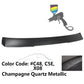 2017-2023 BMW 5 Series G30 Sedan V Style Rear Roof Spoiler Wing ABS