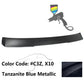 2017-2023 BMW 5 Series G30 Sedan V Style Rear Roof Spoiler Wing ABS