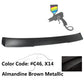 2017-2023 BMW 5 Series G30 Sedan V Style Rear Roof Spoiler Wing ABS
