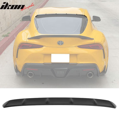 2020-2025 Toyota Supra GR MK5 5th V2 Matte Black Rear Roof Spoiler ABS