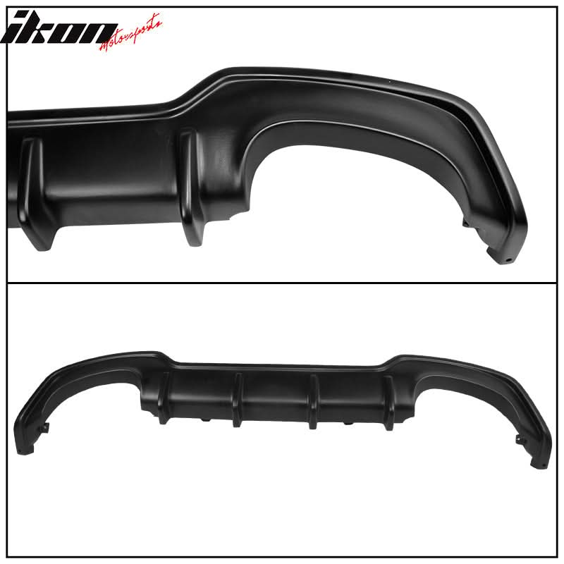 Fits 19-22 Toyota Corolla E210 Hatchback Matte Black Rear Diffuser ABS