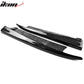 2012-2014 Benz W204 C-Class OE Style Carbon Fiber Rear Bumper Aprons