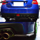 2015-2021 Subaru WRX STI Matte Black Rear Bumper Splitter Lip ABS