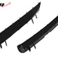 2014-2019 Benz W117 C117 CLA-Class Painted #Red Rear Side Vent Canards