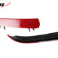 2014-2019 Benz W117 C117 CLA-Class Painted #Red Rear Side Vent Canards