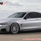2014-2016 BMW 4-Series F32 F33 F36 Matte Black Side Fender Air Vent
