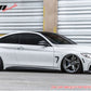 2014-2016 BMW 4-Series F32 F33 F36 Matte Black Side Fender Air Vent