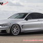 2014-2016 BMW 4-Series F32 F33 F36 Painted #Red Side Fender Air Vent